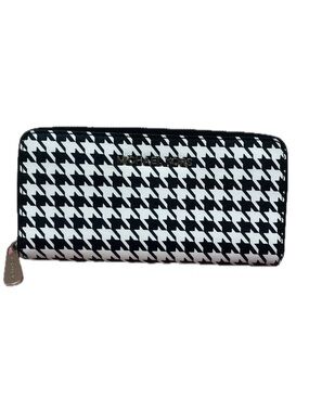 MICHAEL Michael Kors Houndstooth Jet Set Travel Continental Wallet